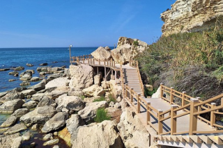 Aktau Passeggiata Mar Caspio